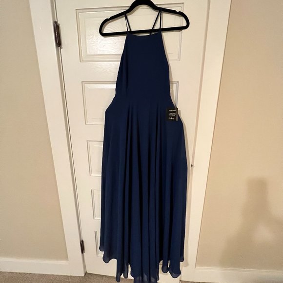 Lulus Mythical Kind of Love Maxi Dress, size M, Navy blue - Picture 6 of 6